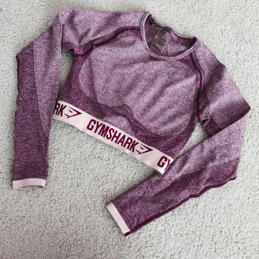 Gymshark Flex Berry Crop Top